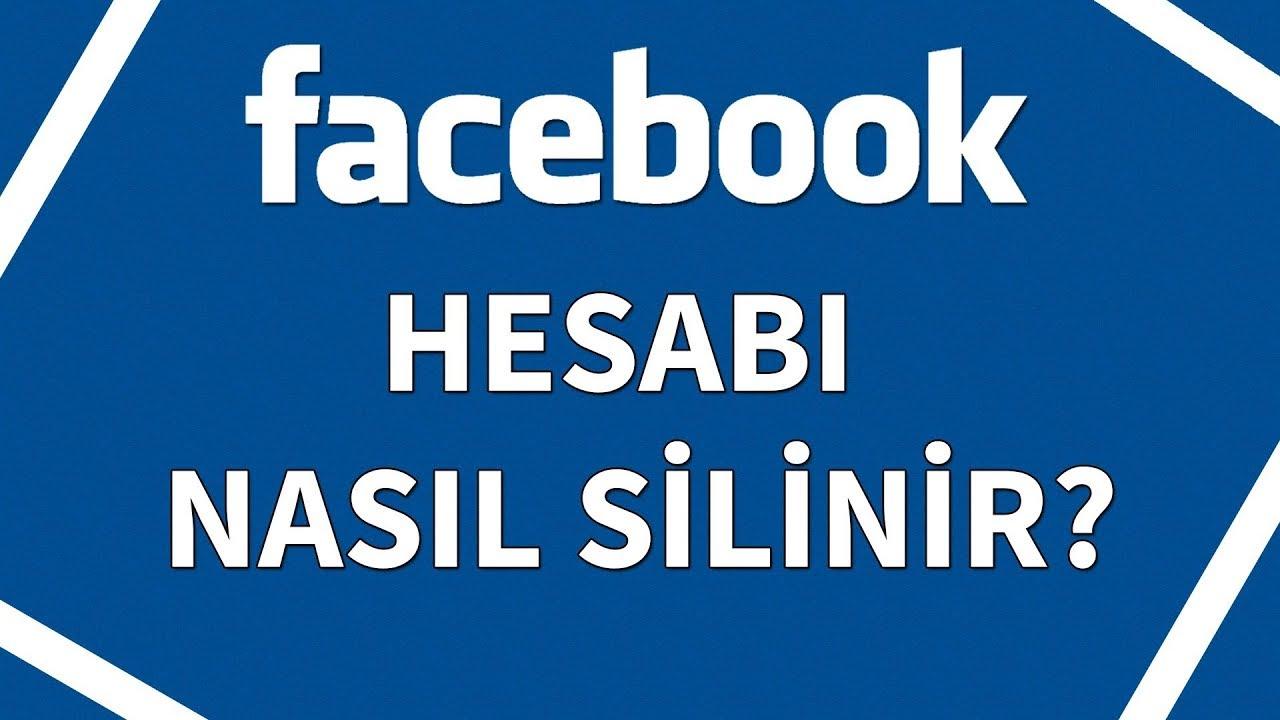 facebook hesap kapatma