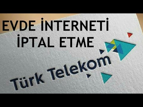 Türk Telekom Evde İnternet İptali